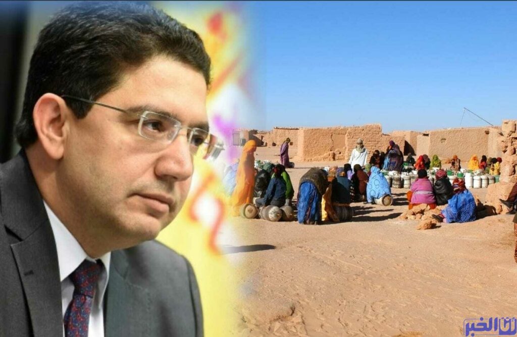 ناصر بوريطة يطالب بالضغط على الجزائر لإحصاء سكان مخيمات تندوف