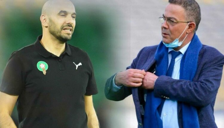 فوزي لقجع يُفرش الطريق بالورود لوليد الركراكي