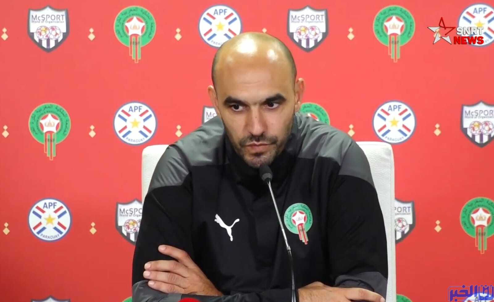 وليد الركراكي قبل مباراة اليوم.. "أوجعني رأسي في اليومين الماضيين"