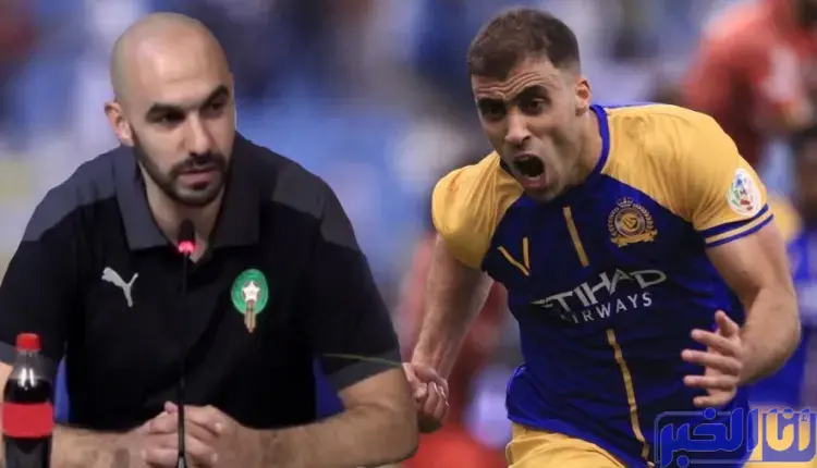 وليد الركراكي يعترف.. أتعرض لضغط شديد بسبب حمد الله"