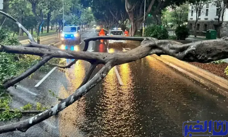 جزر الكناري.. الأمطار الغزيرة والرياح العاتية تتسبب إلغاء وتحويل مسار أكثر من 640 رحلة جوية