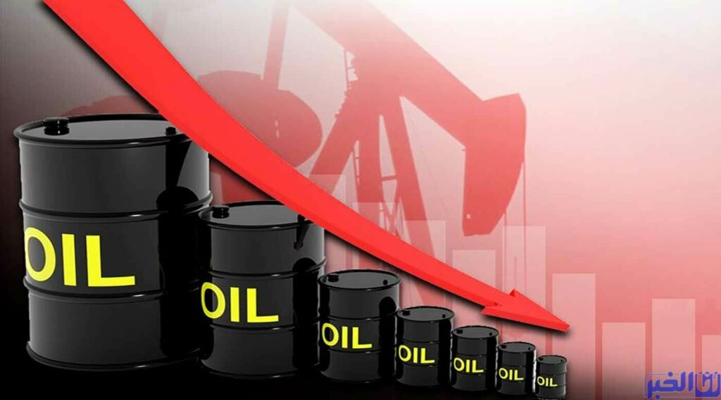 أسعار النفط تتجه إلى أكبر انخفاض لها