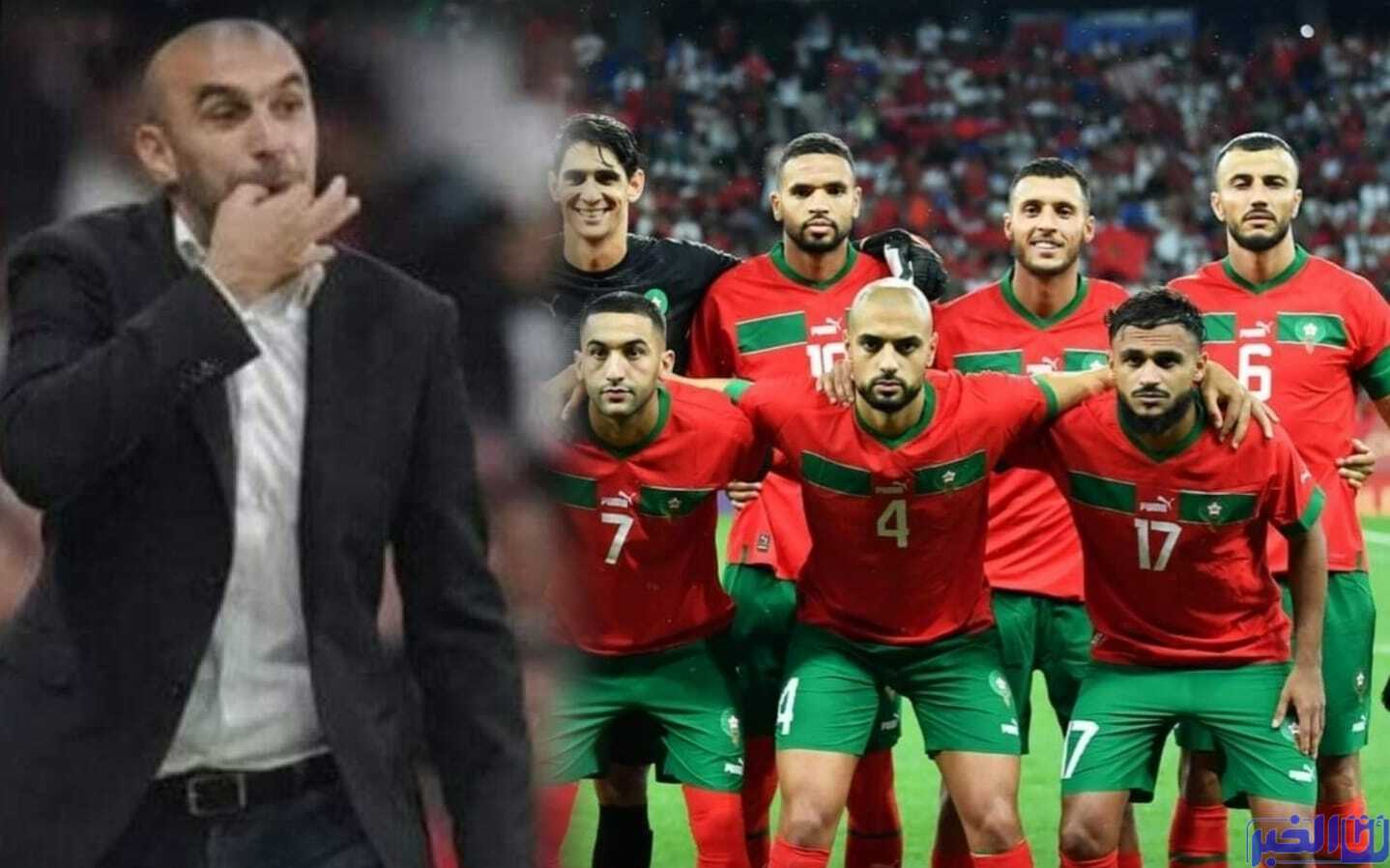 الركراكي يستعد لإجراء 5 تغييرات في تشكيلة المنتخب أمام الباراغواي