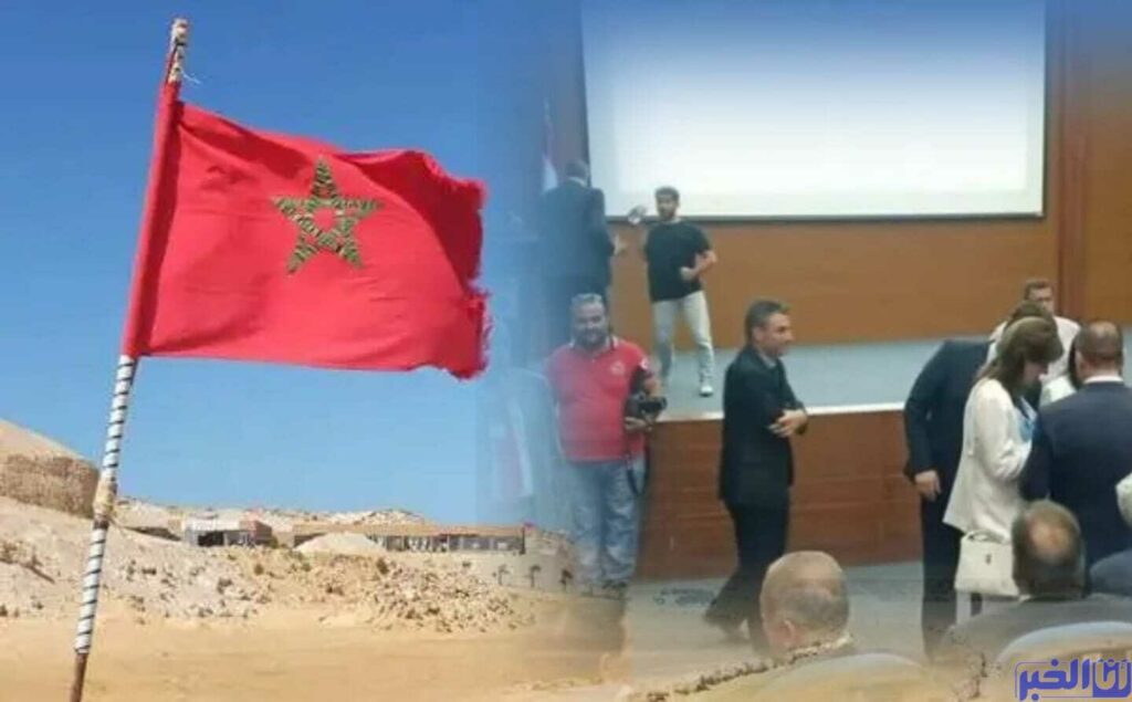 بالصور.. لحظة انسحاب الوفد الجزائري للمحامين بسبب الصحراء المغربية