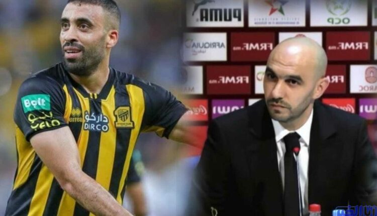 وليد الركراكي يختار التصعيد في حق حمد الله