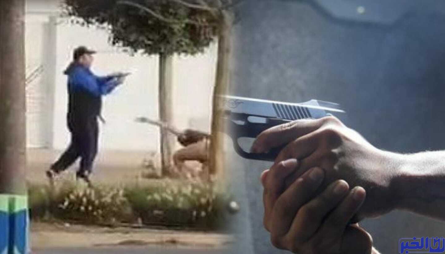 شرطي الجديدة.. لحظة إطلاق النار على والدة خطيبته وشقيقتها ـ صور ـ