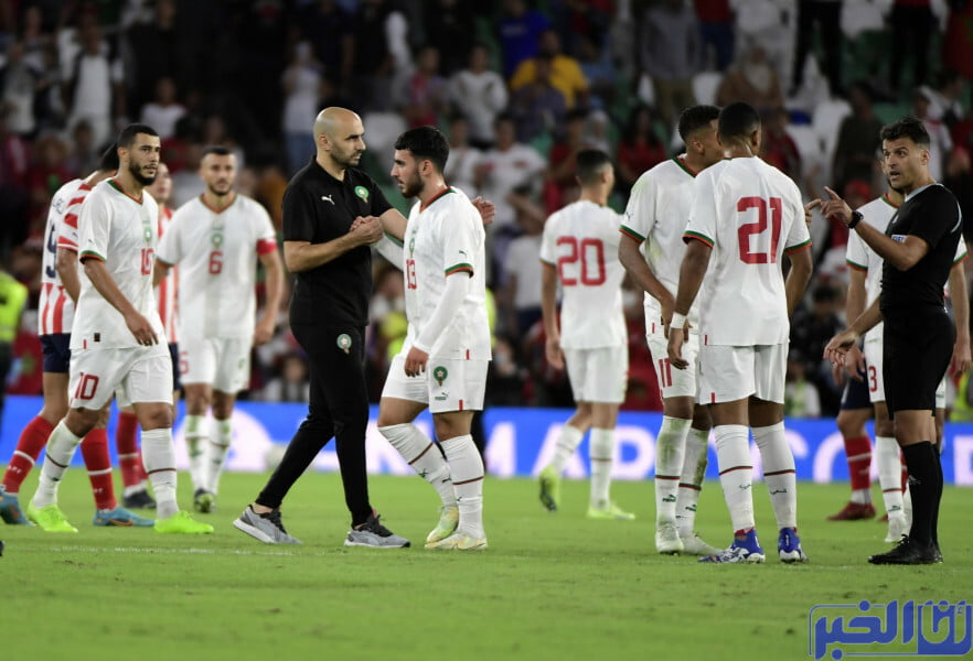 تقرير "سيئ" ينهي علاقة الركراكي بهذا الاعب إلى الأبد