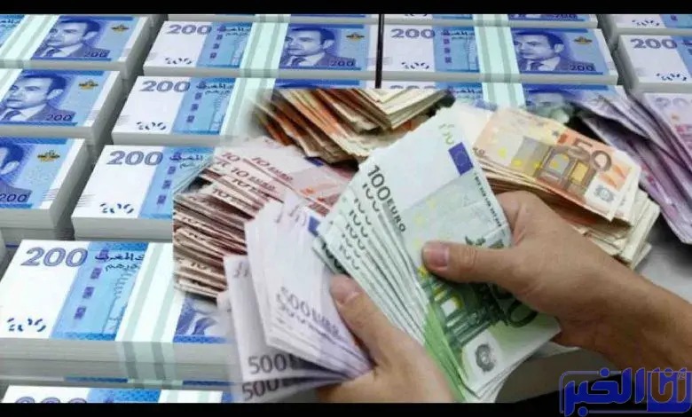 بنك المغرب.. الدرهم يرتفع بنسبة 0.21 في المائة مقابل الأورو