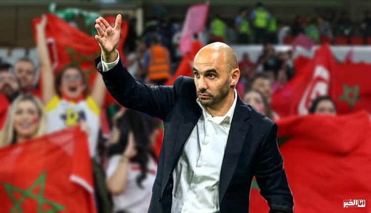 الركراكي مدرب المنتخب المغربي