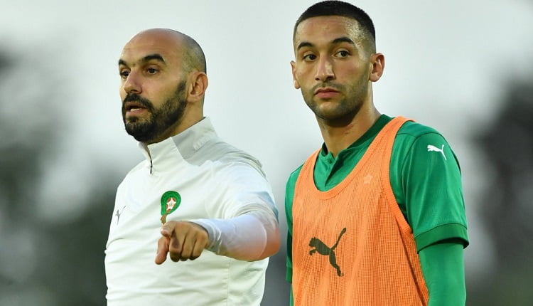 الركراكي يكلف زياش بهذه المهمة في جميع المباريات