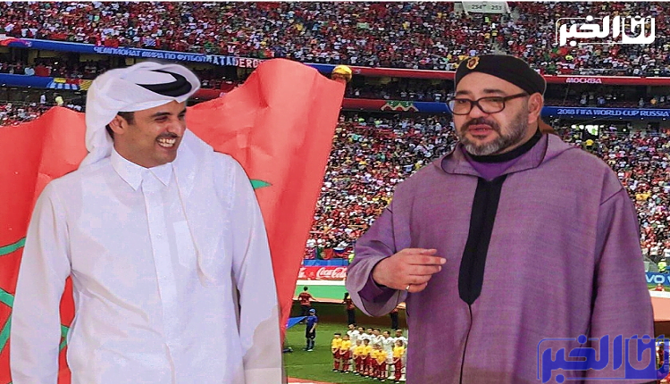 الملك محمد السادس حاضر في كأس العالم