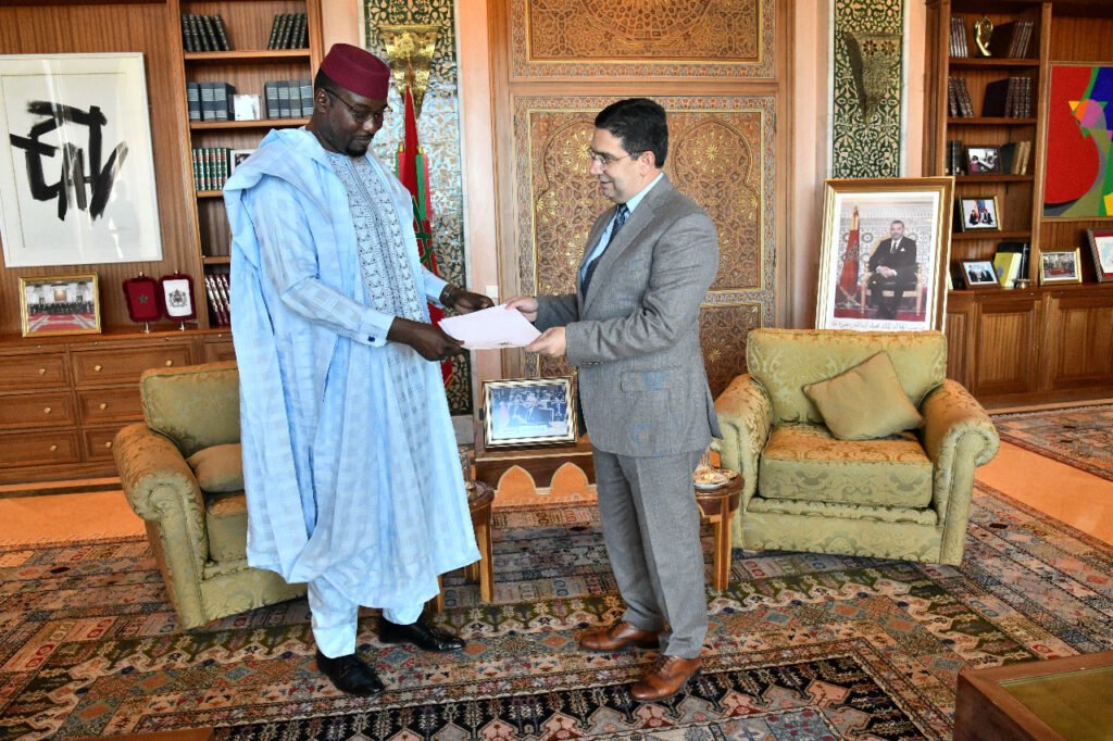 بوريطة يستقبل وزير الدولة النيجري حاملا رسالة من الرئيس محمد بازوم