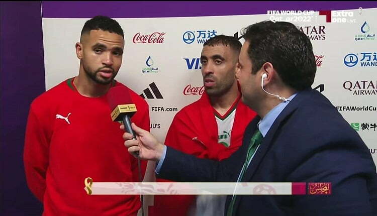 حمد الله بعد مباراة المنتخب البلجيكي لم نتأهل بعد
