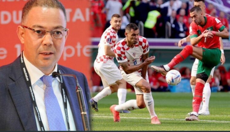 فوزي لقجع يجتمع بلاعبي المنتخب المغربي