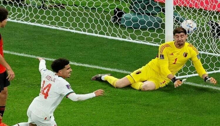 كورتوا بعد مباراة المغرب
