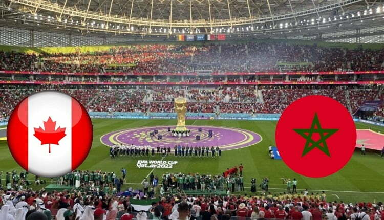 منتخب كندا والمغرب