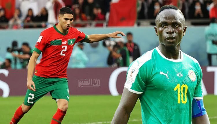 أشرف حكيمي و ساديو ماني