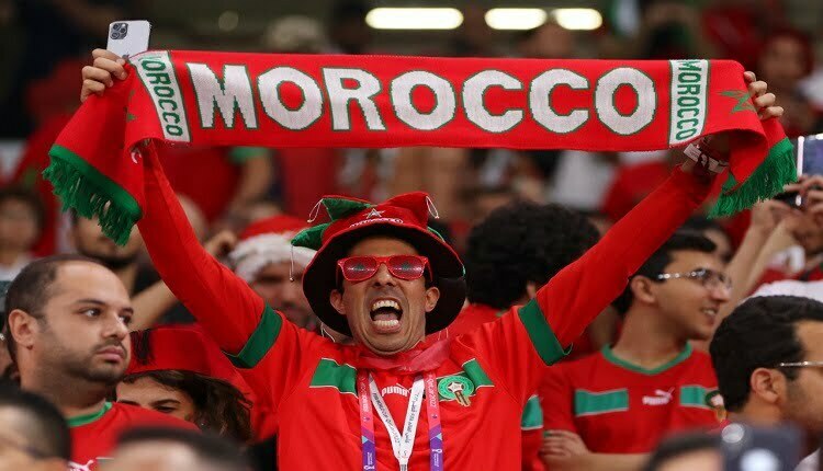 مباراة المنتخب المغربي وإسبانيا