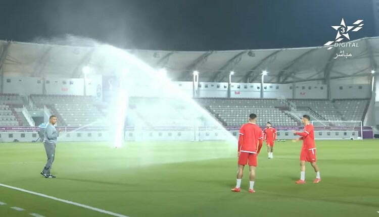 مران المنتخب المغربي