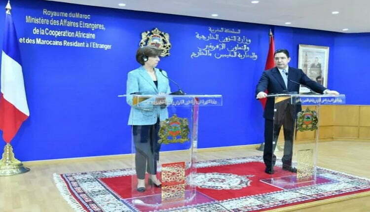 ناصر بوريطة ووزيرة الخارجية الفرنسية