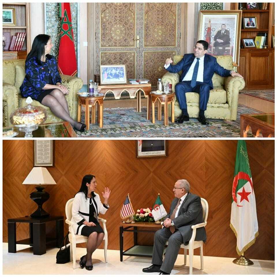 صورة المسؤولة الأمريكية
