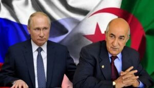 عبد المجيد تبون والرئيس الروسي
