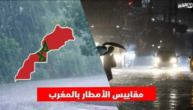 مقاييس الأمطار بالمغرب