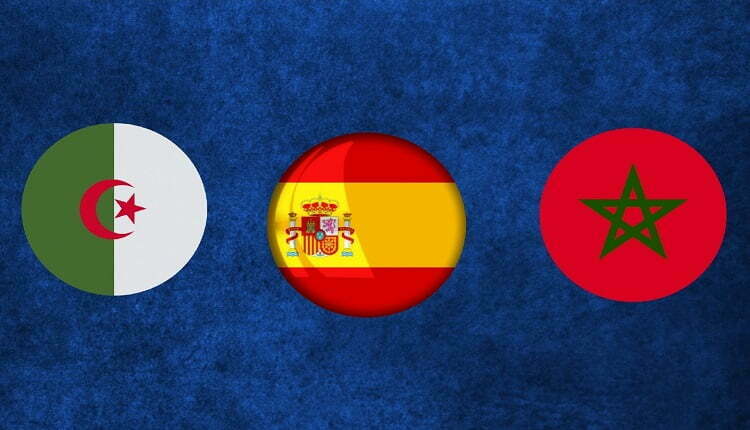 إسبانيا المغرب والجزائر