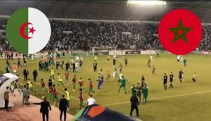اصطدام كروي مغربي جزائري