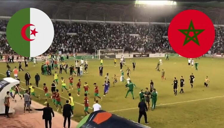 اصطدام كروي مغربي جزائري