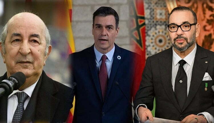 الجزائر المغرب وإسبانيا