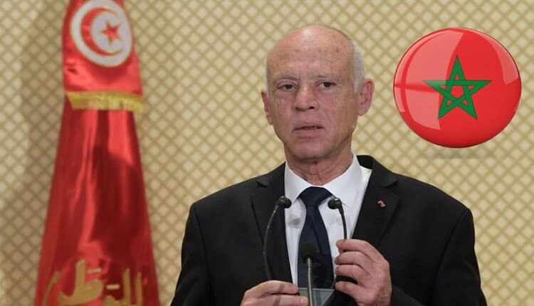 الرئيس التونسي والمغرب