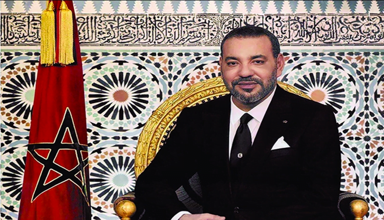 الملك محمد السادس وزارة القصور الملكية بلاغ