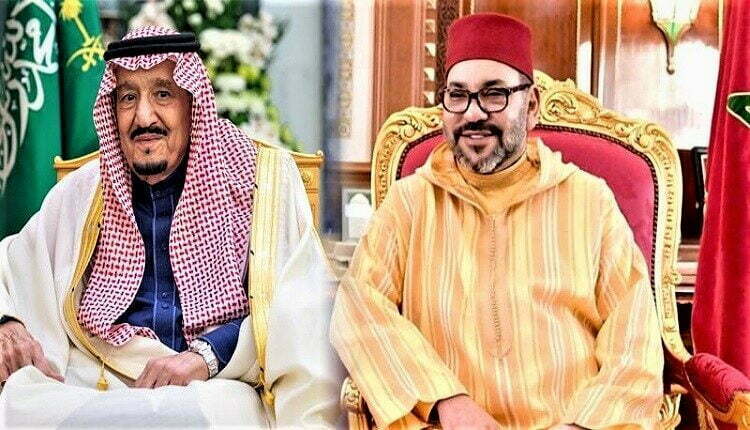 الملك محمد السادس وعاهل السعودية