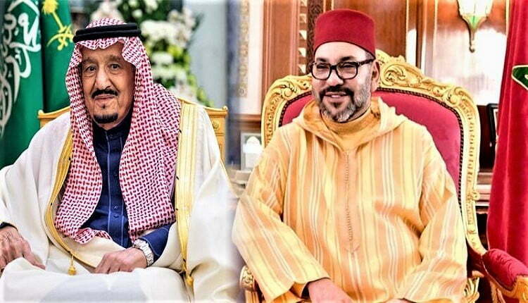 الملك محمد السادس وعاهل السعودية