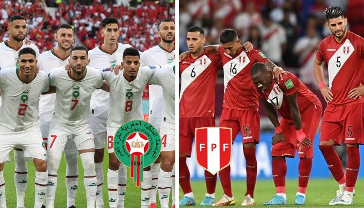 المنتخب المغربي والبيرو