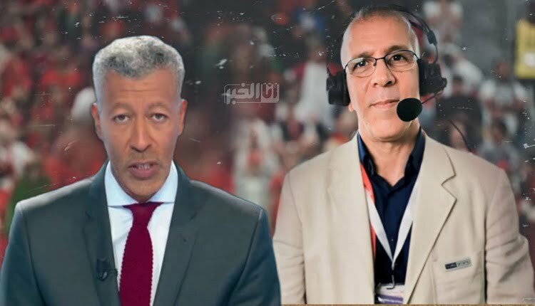 حفيظ دراجي والاعلامي المغربي