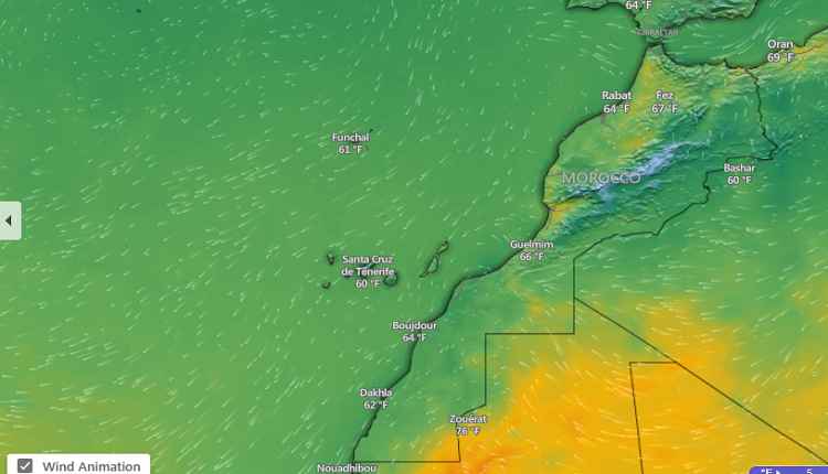 درجات الحرارة بالمغرب