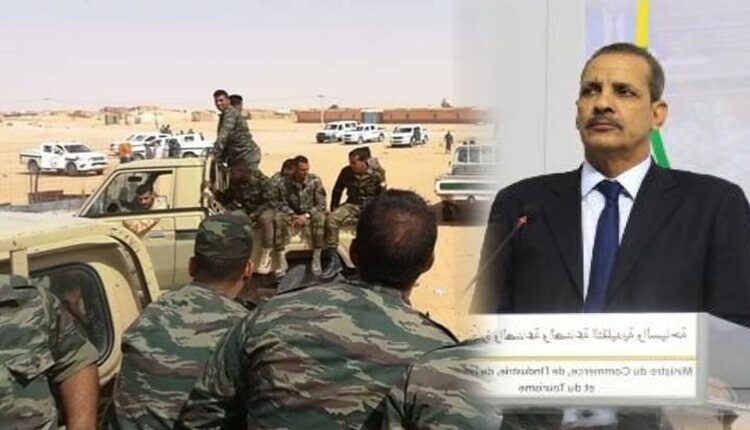 وزير موريتاني ومخيمات تندوف