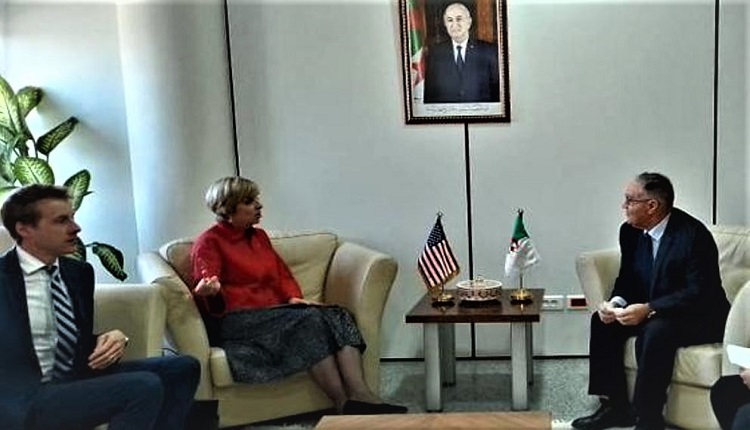 إقحام قضية الصحراء المغربية في لقاء بسفيرة أمريكا في الجزائر