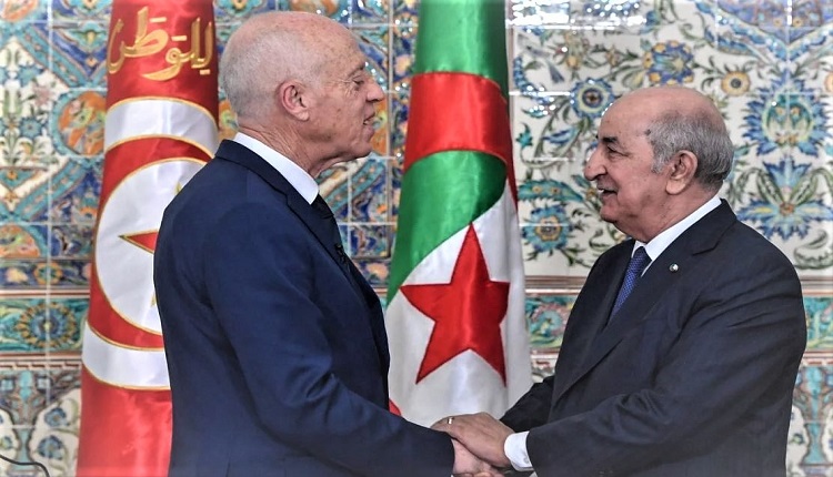الرئيس الجزائري عبد المجيد تبون والرئيس التونسي