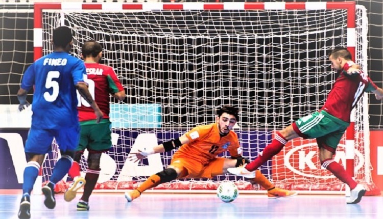المنتخب المغربي داخل القاعة