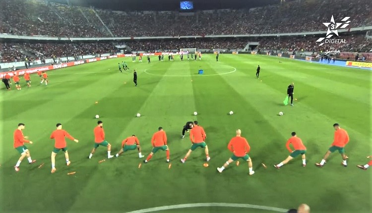 المنتخب المغربي ونظيره البرازيلي