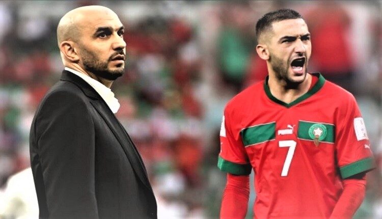 حكيم زياش ووليد الركراكي