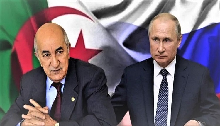 عبد المجيد تبون والرئيس الروسي