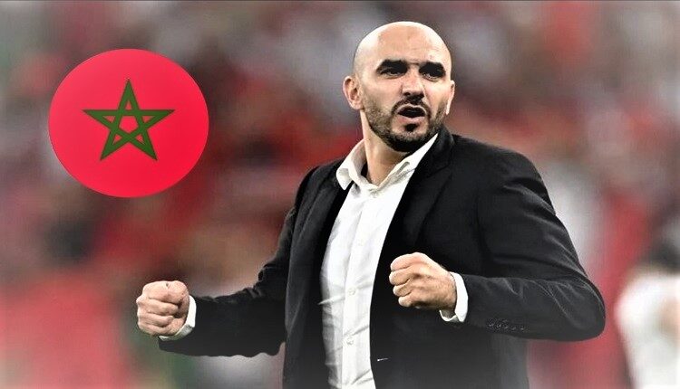 مدرب المنتخب المغربي وليد الركراكي