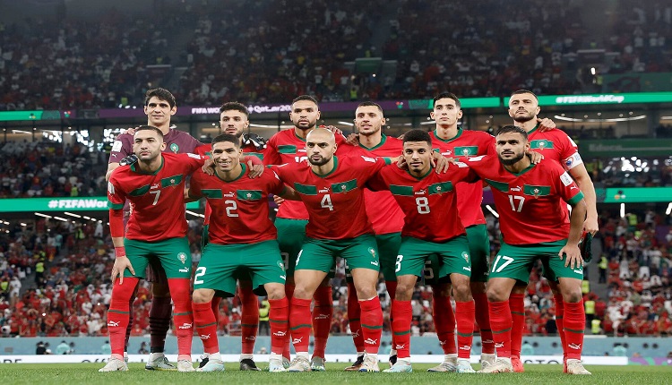 نجما ريال مدريد زارا بعثة المنتخب المغربي
