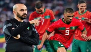 وليد الركراكي وعبد الرزاق حمد الله