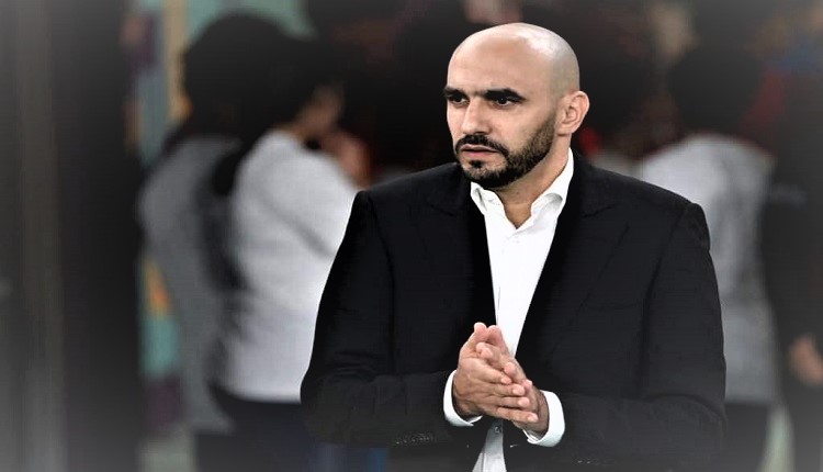 مدرب المنتخب المغربي وليد الركراكي