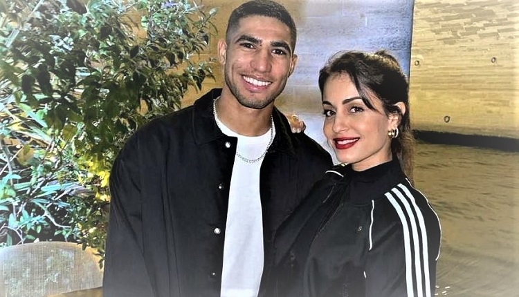 هبة عبوك وأشرف حكيمي